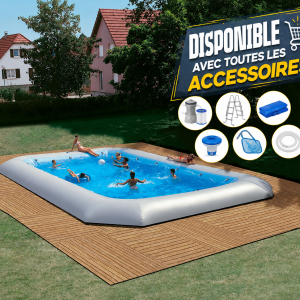 HIPPO – piscine hors sol rectangulaire