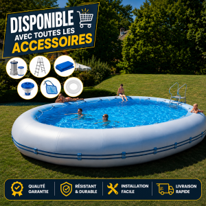 OVLINE – piscine hors sol ovale