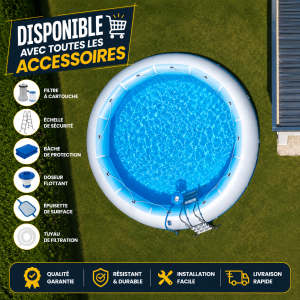 WINKY – piscine hors sol ronde